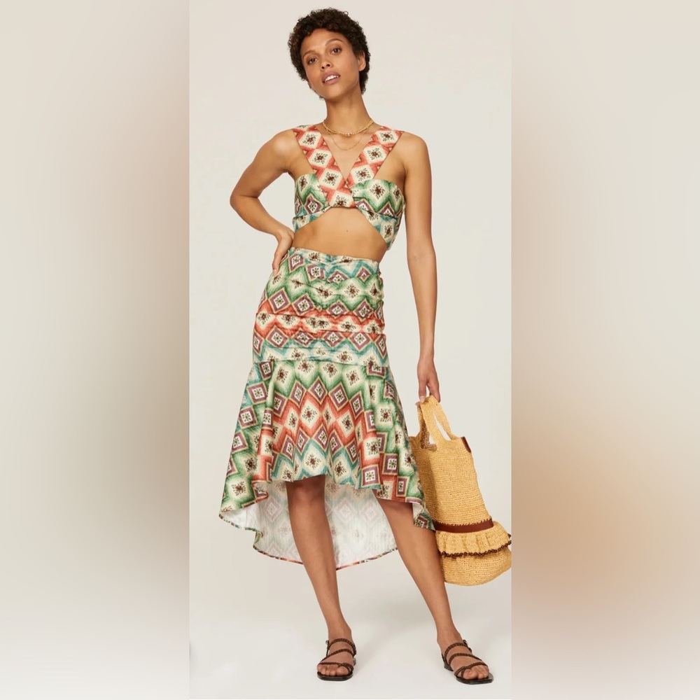 Autumn Adeigbo Soraya Bra Top Rent the Runway Preloved 12 $345